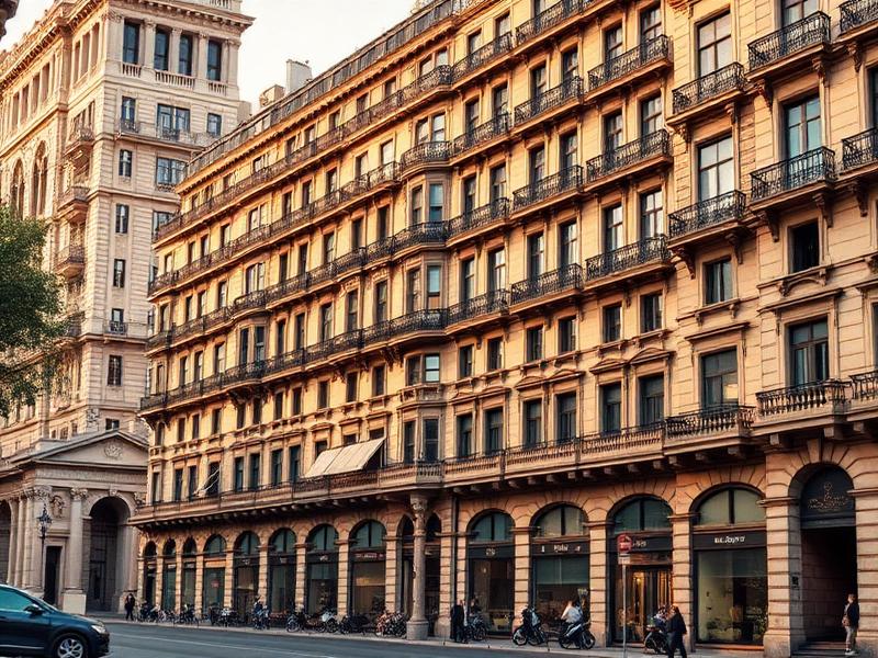 Viviendas en el barrio de Abando, Bilbao