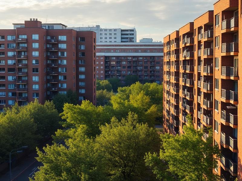 Viviendas en el barrio de Basurto, Bilbao
