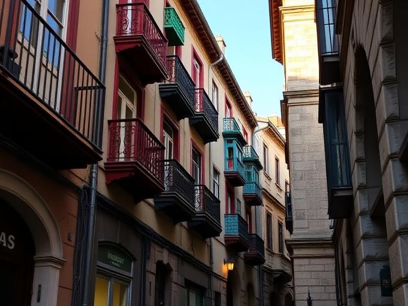 Viviendas en el barrio de Casco Viejo, Bilbao