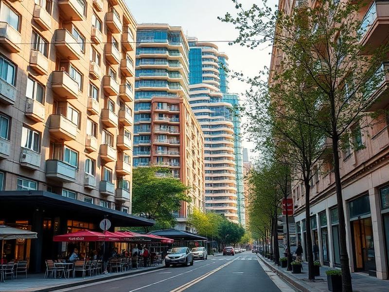 Viviendas en el barrio de Indautxu, Bilbao
